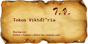 Tokos Viktória névjegykártya